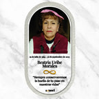 Placa Conmemorativa Clásica para Cementerio