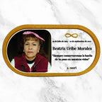 Placa Conmemorativa Clásica para Cementerio